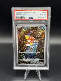 PSA 10 Magikarp AR 080/073 SV1a Japanese Pokemon Card 2023 GEM MINT - Image 1