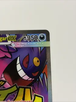 Mega Gengar EX 269/217 Full Art Holo Pokemon TCG Card 350 HP 230 Attack Ghost - Image 3