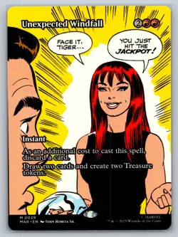 Unexpected Windfall (Borderless) Marvel Universe Eternal-Legal Regular - Image 1