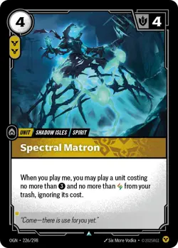 Riftbound TCG | Spectral Matron | 226/298 | Origins | NM - Image 1