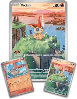 Coleccion ilustracion Victini | JCC Pokemon TCG | Espanol | 10-10029-113 - Image 3