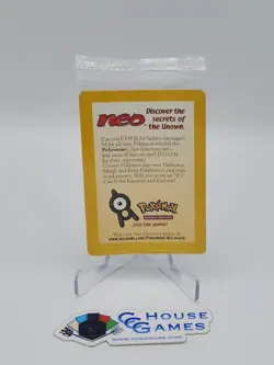 Entai 34 PROMO SEALED BLACK STAR HOLO WOTC POKEMON Neo Discovery #RA *CCGHouse* - Image 1