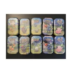 Pokemon Ascended Heroes Mini Tins, 10 Tins 2 Packs Each Tin, New/Sealed - Image 1