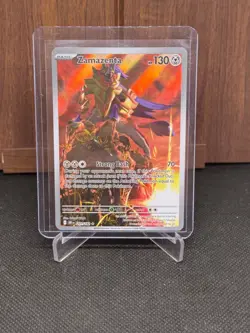 Pokemon Zamazenta 201/182 Destined Rivals Illustration Rare - Image 1
