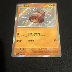 Pokemon TCG Nacli 176/091 Baby Shiny Rare - Paldean Fates - NM - Image 2