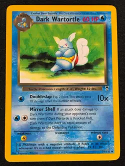 Pokemon Dark Wartortle 39/110 Common (NM) - Image 1