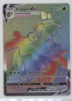 Secret - Flapple VMAX Pokemon Sword & Shield Battle Styles #164 - Image 1