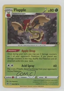 Flapple (EB Games Promo) Pokemon Sword & Shield Rebel Clash #022 - Image 1
