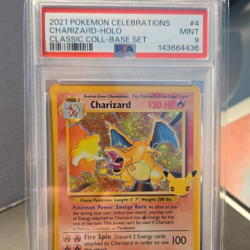 Pokemon Charizard 4/102 Celebrations Classic Collection Holo PSA 9 2021 - Image 1