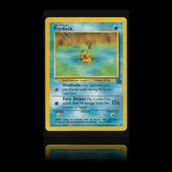 ▸ Pokemon | 2000 | Psyduck | WOTC Black Star Promo | #20 | HP - Image 1