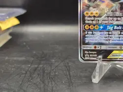 Pokemon TCG Pikachu & Zekrom GX Tag Team SM168 Black Star Promo Full Art NM - Image 4