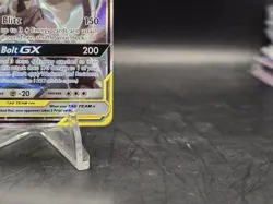 Pokemon TCG Pikachu & Zekrom GX Tag Team SM168 Black Star Promo Full Art NM - Image 5