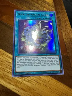 Trickstar Magical Laurel DUPO-EN022 1st Edition Ultra Rare PL + BONUS - Image 1