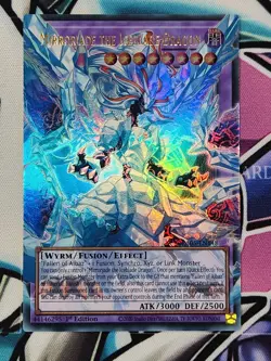 YUGIOH RA05-EN148 Mirrorjade The Iceblade Dragon EXTENDED ART Ultra Rare 1ST ED - Image 1