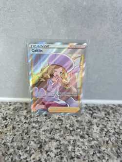 Pokemon TCG Caitlin Chilling Reign Holo Card 189/198 Full Art Ultra Rare - Image 1