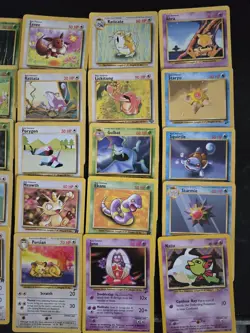 Vintage Pokemon WOTC Joblot/Bundle 40 Cards - MP-LP Condition Lot 3 - Image 5