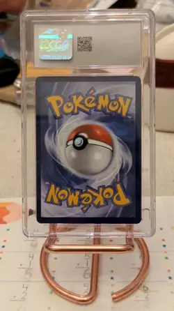 Pokemon TCG Team Rocket's Mewtwo ex 205 Scarlet & Violet Promo Cards Holo CGC 9 - Image 2