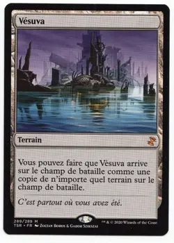 Vesuva French Mtg MISPRINT. This card does not enter the battlefield tapped! - Image 1