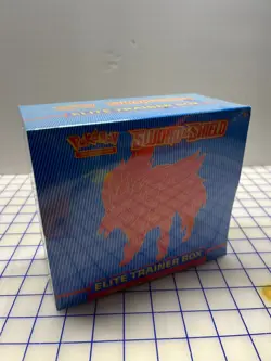 a300 - 301 Pokemon Sword and Shield Base Zamazenta Elite Trainer Box ETB Sealed - Image 1