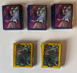 5x 65 Pokemon Card Sleeves: N's Zoroark & Shiny Zacian & Zamazenta TCG Journey - Image 1