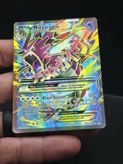 Pokemon XY Breakpoint M Gyarados EX Full Art Holo Ultra Rare Card 115/122 - Image 4