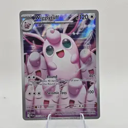 Pokemon Wigglytuff Illustration Rare Phantasmal Flames 105/094 EN NM Cute Card. - Image 1