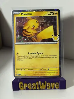 Pikachu (Pokemon Day 2026) 051/162 Miscellaneous Cards & Products Holo - Image 1