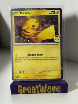 Pikachu (Pokemon Day 2026) 051/162 Miscellaneous Cards & Products Holo - Image 3