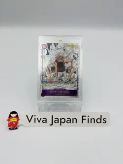 One Piece Card Monkey D Luffy EB02-061 SEC Parallel Rare Art Manga Japanese - Image 3