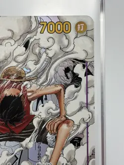 One Piece Card Monkey D Luffy EB02-061 SEC Parallel Rare Art Manga Japanese - Image 5