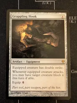 MTG Grappling Hook Zendikar (ZEN) #203 NM - Image 1