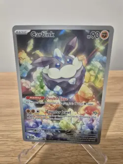 Carbink - 242/217 - Illustration Rare - ME: Ascended Heroes - Pokemon - Image 1