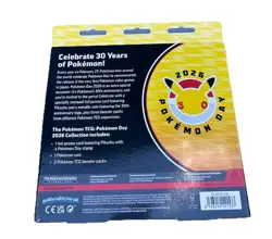Pokemon Day 2026 Collection Box Includes 3 Booster Packs & Pikachu Promo - Image 4