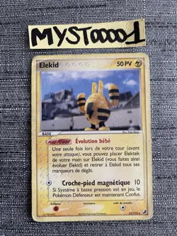 Carte Pokemon Elekid 23/115 Rare Ex Forces Cachees Francais Occasion - Image 1