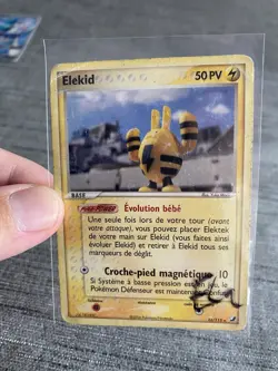 Carte Pokemon Elekid 23/115 Rare Ex Forces Cachees Francais Occasion - Image 3