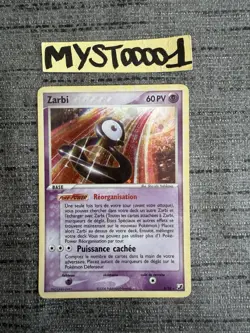 Carte Pokemon Zarbi B/28 Holo Ex Forces Cachees Francais Occasion - Image 1