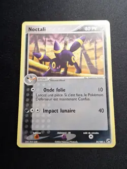 EXC NM Noctali 24/100 EX Tempete de Sable Carte Pokemon FR - Image 1