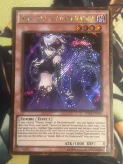 Yugioh: Isolde, Belle Of The Underworld - PGL2-EN010 Gold Secret Unlimited NM - Image 1