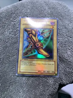 Left Leg of the Forbidden One LOB-121 Ultra Rare 1st Ed Asian English Yu-Gi-Oh! - Image 4