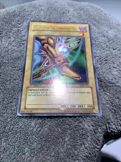Left Leg of the Forbidden One LOB-121 Ultra Rare 1st Ed Asian English Yu-Gi-Oh! - Image 5