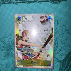 One Piece TCG Zeus Alt Art OP-11-106 English Edition Near Mint - Image 1