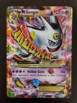 2016 M Gengar EX (XY166) [XY: Black Star Promos] Near Mint Holofoil - Image 1