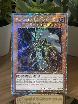 Yu-Gi-Oh Palladium Oracle Mahad RA03-EN266 Platinum Secret Rare 1st Edition NM - Image 1
