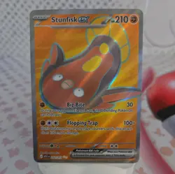 Pokemon TCG - Stunfisk ex 252/217 - Ascended Heroes - Image 1