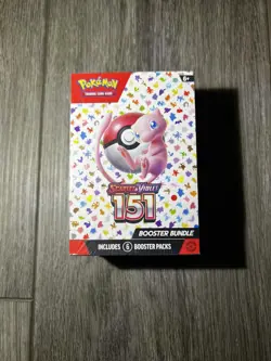 POKEMON TCG SCARLET & VIOLET 151 BOOSTER BUNDLE BOX FACTORY SEALED NEW 6 PACKS - Image 1