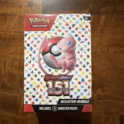 💥POKEMON TCG SCARLET & VIOLET 151 BOOSTER BUNDLE BOX FACTORY SEALED NEW 6 PACKS - Image 1