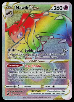 Pokemon Card - Mawile VSTAR Silver Tempest 200/195 Secret Rare - Image 1