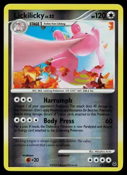 Pokemon Card - Lickilicky Platinum 33/127 Rare Reverse Holo - Image 1