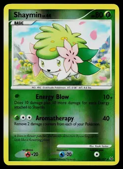 Pokemon Card - Shaymin Platinum 38/127 Reverse Holo Rare - Image 1