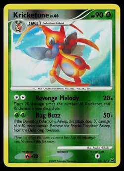 Pokemon Card - Kricketune Platinum 32/127 Reverse Holo - Image 1